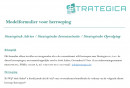 Screenshot van modelformulier voor herroeping