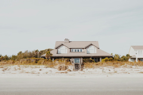 huis aan het strand