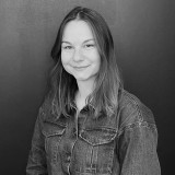 Amber zwart wit
